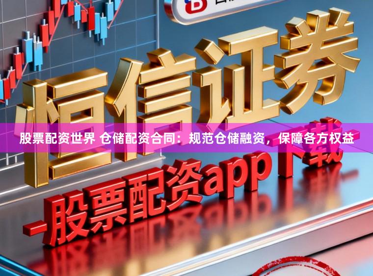 股票配资世界 仓储配资合同：规范仓储融资，保障各方权益