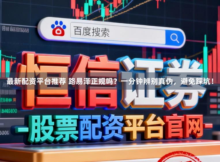 最新配资平台推荐 路易泽正规吗？一分钟辨别真伪，避免踩坑！